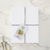 Bedrijfslogo Neutraal Wit Hangtag Cadeaulabel (Met Touw)