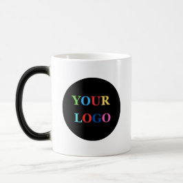 Bedrijfslogo Op maat gemaakte zakelijke koffie Magische Mok