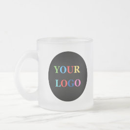 Bedrijfslogo Op maat gemaakte zakelijke koffie Matglas Koffiemok