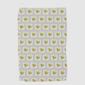 Bedrijfslogo patroon golfhanddoek (Voorkant)