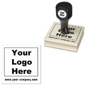 BedrijfsLogo Professionele BedrijfsModern Rubberstempel (Gestempeld)