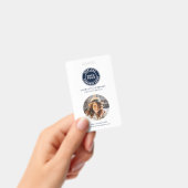 Bedrijfslogo QR-code Modern personeelsfoto ID-kaar Badge (Handheld)