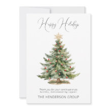 Bedrijfslogo QR-code Prettige Feestdagen Kerstboom