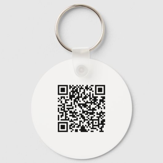 Bedrijfslogo QR-code sleutelhanger (Achterkant)