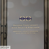 Bedrijfslogo Raamsticker