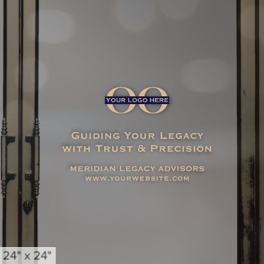 Bedrijfslogo Raamsticker