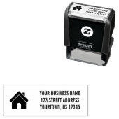 Bedrijfslogo retouradres  zelfinktende stempel (In situ)