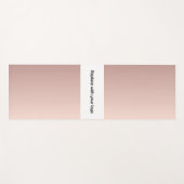 Bedrijfslogo roos goud rechthoek zakelijk yogamat (Voorkant (horizontaal))