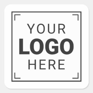 Bedrijfslogo sticker