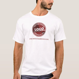 Bedrijfslogo toevoegen Zakelijke eigenaar Promotio T-shirt