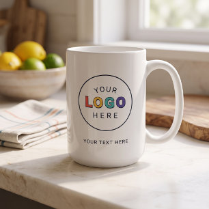 Bedrijfslogo Uw Manier Koffiemok
