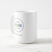 Bedrijfslogo Uw Manier Koffiemok (Voorkant links)