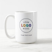 Bedrijfslogo Uw Manier Koffiemok (Links)