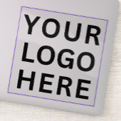 Bedrijfslogo voor Reisekoffer | Transparant Waterd Sticker