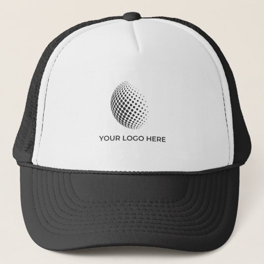 Bedrijfslogo Werknemer Trucker Pet (Voorkant)