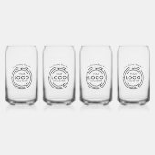 Bedrijfslogo | Zakelijk Bedrijf Blikvorm Glas (Voorkant)