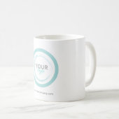 Bedrijfslogo Zakelijk Minimalistisch Koffiemok (Voorkant rechts)