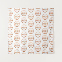 Bedrijfslogo Zakelijke videoconferentie-achtergron