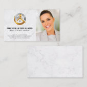 Bedrijfsmaatschappij | Onroerend goed Logo Visitekaartje (Voorkant / Achterkant)