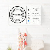 Bedrijfsmarketing business logo spandoek (Insitu)