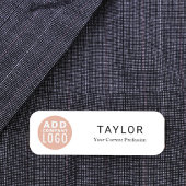 Bedrijfsmedewerker Logo toevoegen Naamplaatje