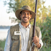 Bedrijfsmedewerkersnaam Vissen Custom Naamplaatje