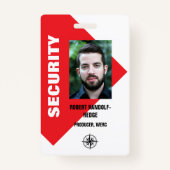 BEDRIJFSMEDIA I.D. EVENT SECURITY PASS BADGE (Voorkant)