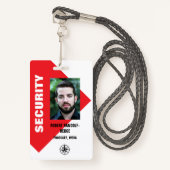 BEDRIJFSMEDIA I.D. EVENT SECURITY PASS BADGE (Voorkant met draagriem)
