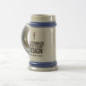 Bedrijfsmerk Minimalist Business Bierpul (Voorkant links)