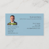 Bedrijfsmonogram Algemene Portret Nieuwe Waarde Fa Visitekaartje (Achterkant)