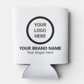 Bedrijfsnaam Aangepaste Logo Inklapbare Promotie Blikjeskoeler (Achterkant)