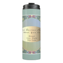 Bedrijfsnaam/adres: Floral thermal Tumbler