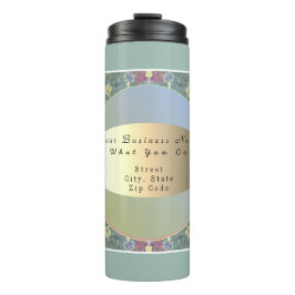 Bedrijfsnaam/adres: Floral thermal Tumbler Thermosbeker
