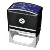 Bedrijfsnaam Adres Volledige Info Kleuren Stempel (Product)