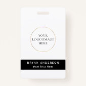 Bedrijfsnaam badge (Voorkant)