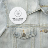 Bedrijfsnaam Badge Aangepast Logo Personeel Tag (In situ)