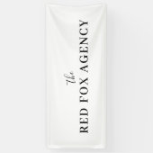 Bedrijfsnaam Bedrijf Branded 2.5 'x 6' Spandoek (Verticaal)