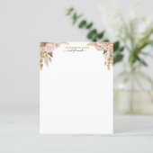 Bedrijfsnaam Boho Florals Stationery (Staand voorkant)