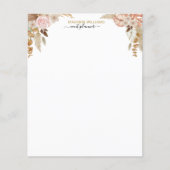 Bedrijfsnaam Boho Florals Stationery (Voorkant)