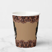 bedrijfsnaam Coffee Shops Paper Cup Papieren Bekers (Links)