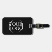 Bedrijfsnaam Creëer Uw eigen bedrijfstekst Bagagelabel (Voorkant horizontaal)