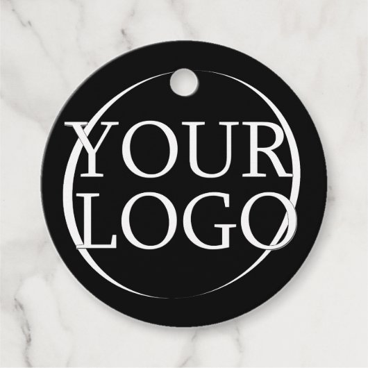 Bedrijfsnaam Creëer Uw eigen bedrijfstekst Bedankjes Labels (Voorkant)