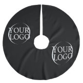 Bedrijfsnaam Creëer Uw eigen bedrijfstekst Kerstboom Rok (Voorkant)