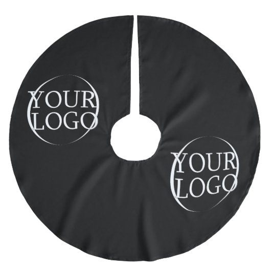 Bedrijfsnaam Creëer Uw eigen bedrijfstekst Kerstboom Rok (Voorkant)