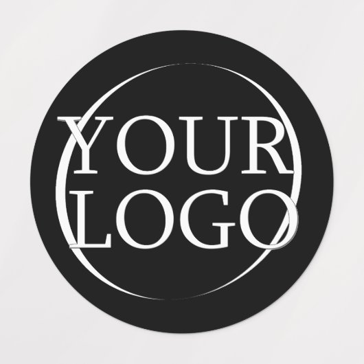 Bedrijfsnaam Creëer Uw eigen bedrijfstekst Labels (Design 1)