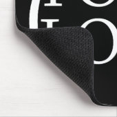 Bedrijfsnaam Creëer Uw eigen bedrijfstekst Muismat (Hoek)