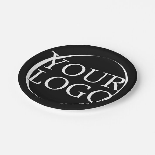 Bedrijfsnaam Creëer Uw eigen bedrijfstekst Papieren Bordje (Gekanteld)