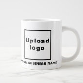 Bedrijfsnaam en Logo op Jumbo-Mok Grote Koffiekop (Rechts)