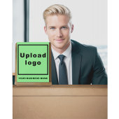 Bedrijfsnaam en Logo op Licht Groen Acrylteken Acryl Bord