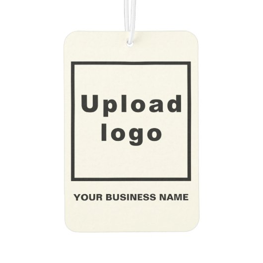 Bedrijfsnaam en Logo op Luchtverfrisser (Achterkant)